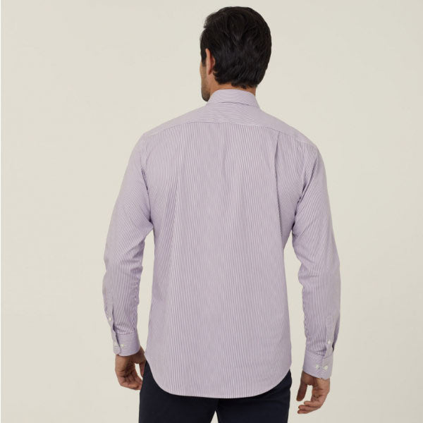 Mens Avignon Stripe Long Sleeve Shirt - CATJD9