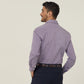 Mens Avignon Gingham Check Long Sleeve Slim Fit Shirt - CATJDF