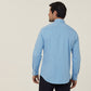 Mens Avignon Gingham Check Long Sleeve Slim Fit Shirt - CATJDF
