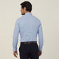 Mens Avignon Gingham Check Long Sleeve Slim Fit Shirt - CATJDF