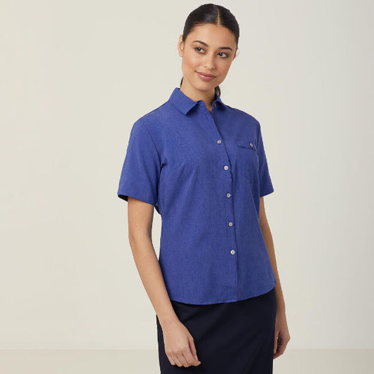 Polylin Short Sleeve Action Back Shirt - CATU2U