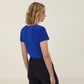 Soft Jersey Short Sleeve Round Neck T Top - CATU64