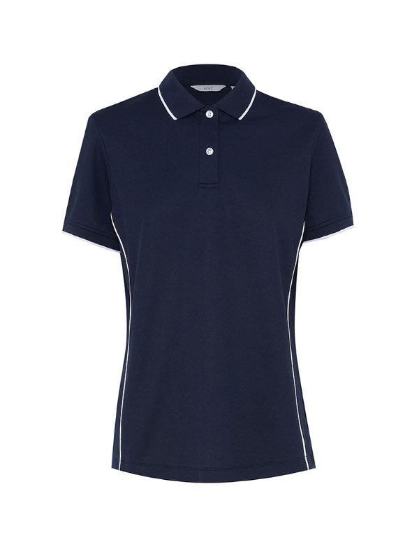 Antibacterial Polyface Short Sleeve Tipped Polo - CATUF7