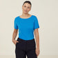 Matt Jersey Boat Neck Short Sleeve Top - CATUHN