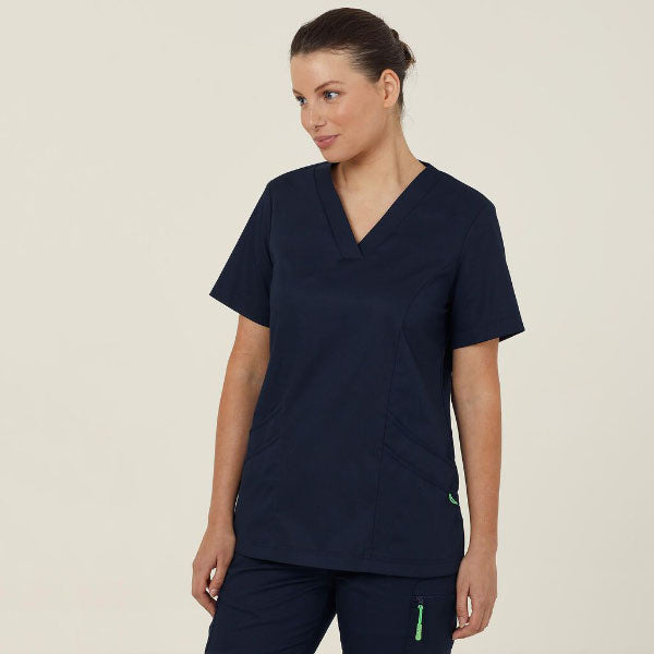 Next Gen Anti-Bac Cotton Florence Scrub Top - CATULM