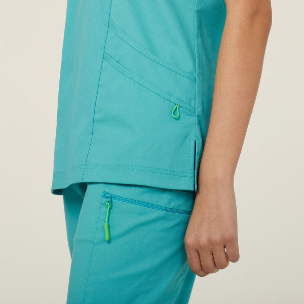 Next Gen Anti-Bac Cotton Florence Scrub Top - CATULM