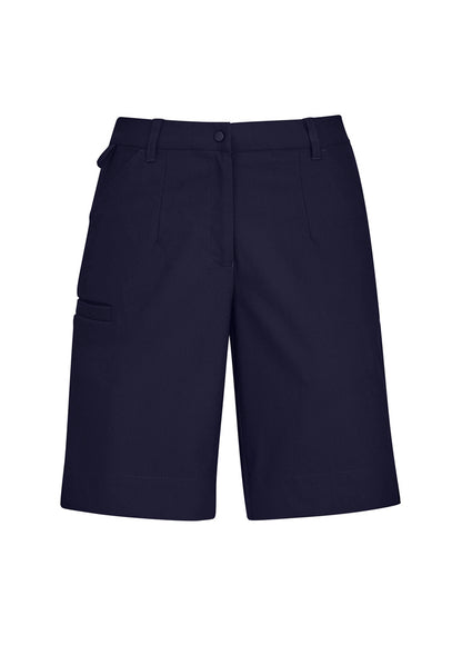 Biz Care Comfort Women's Waist Cargo Short - CL957LS