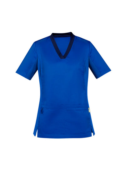 Biz Care Riley Women's Stretch Scrub Top - CST043LS