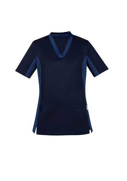 Biz Care Riley Women's Stretch Scrub Top - CST043LS