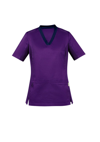 Biz Care Riley Women's Stretch Scrub Top - CST043LS
