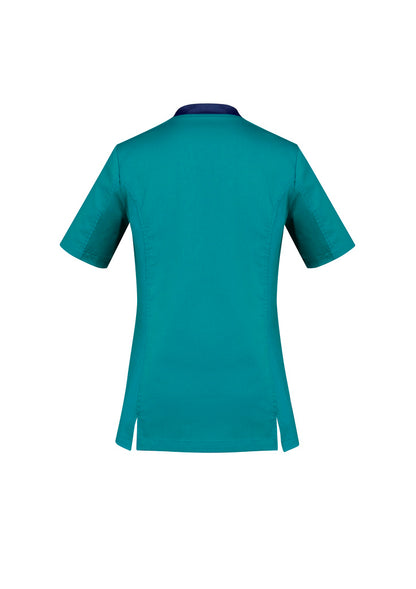Biz Care Riley Women's Stretch Scrub Top - CST043LS