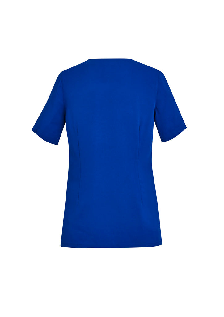 Biz Care Avery Women's Round Neck Scrub Top - CST942LS