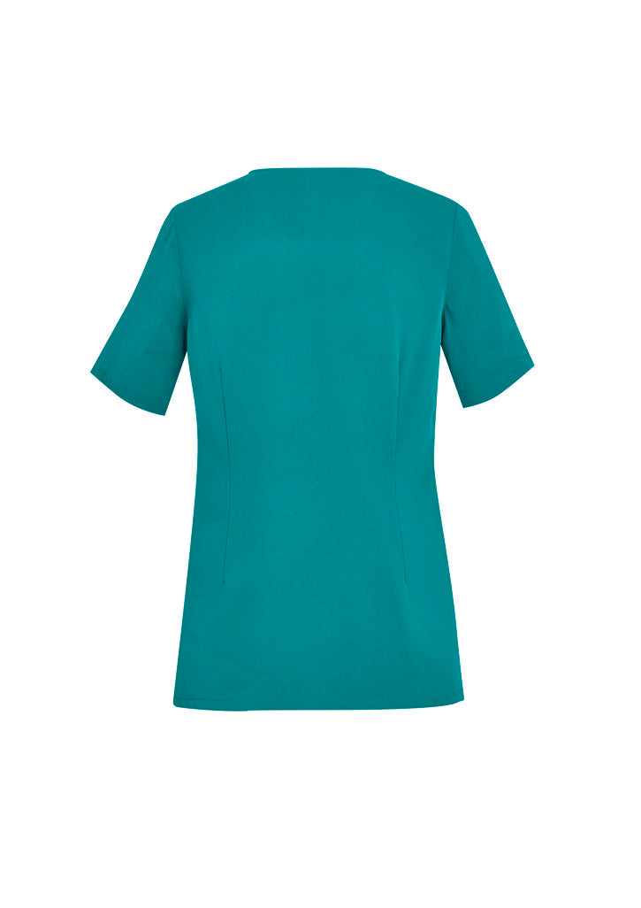 Biz Care Avery Women's Round Neck Scrub Top - CST942LS