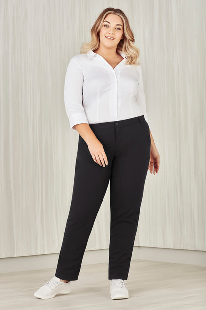 Biz Care Comfort Women's Waist Straight Leg Pant - CL955LL
