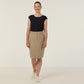 Womens Stretch Cotton Chino Skirt - CAT2RL