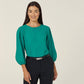 French Georgette 3/4 Sleeve Top - CATUPM